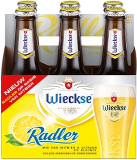 Wieckse Radler Lemon set van 6 flesjes á 0,25 liter